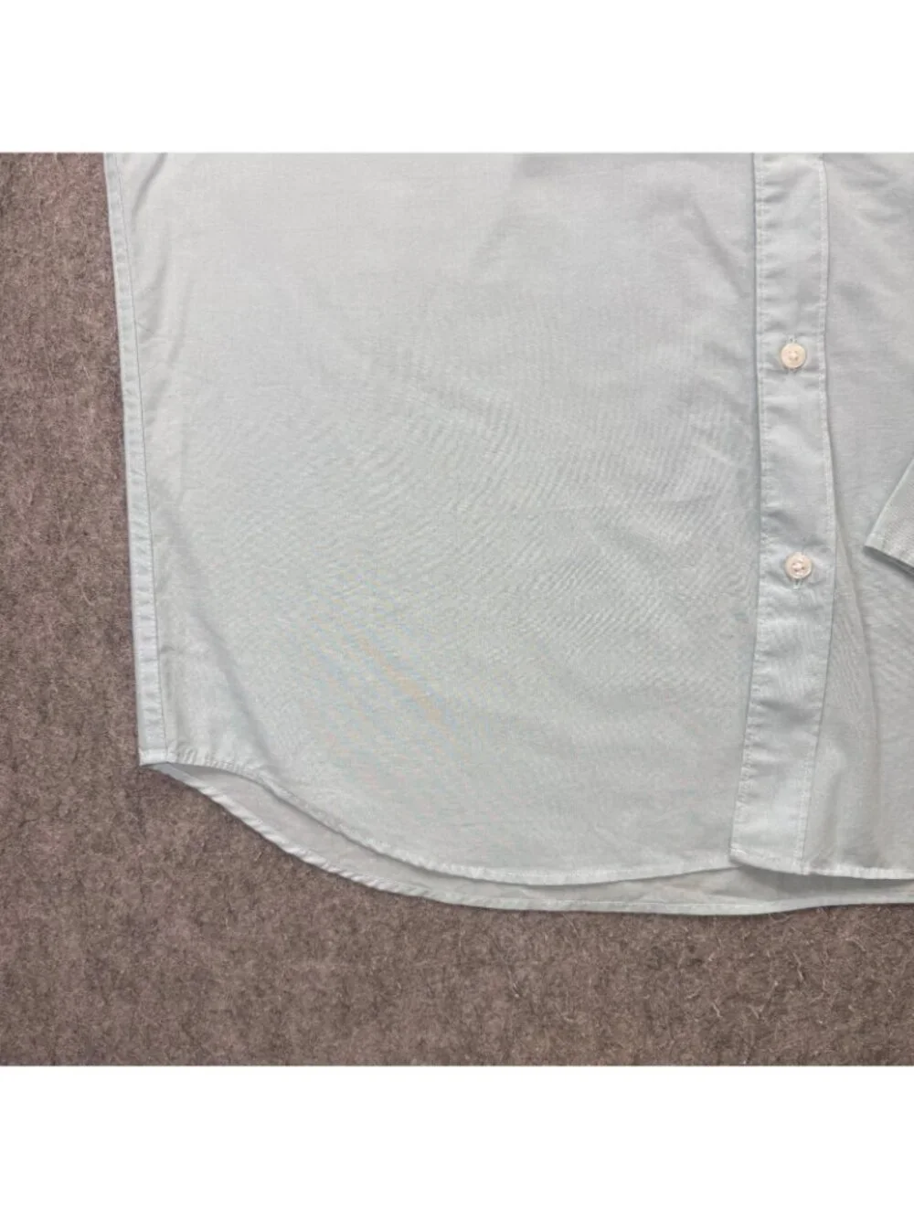J.Crew Lightweight Button-Down Shirt Men XL Light Blue Slim Fit Performance